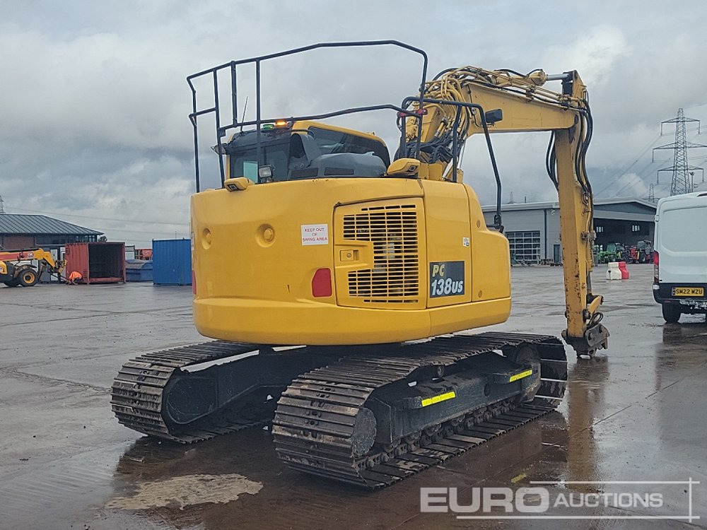 2018 Komatsu PC138US-11 - Escavadora de rastos: foto 4 2018 Komatsu PC138US-11 - Escavadora de rastos: foto 4