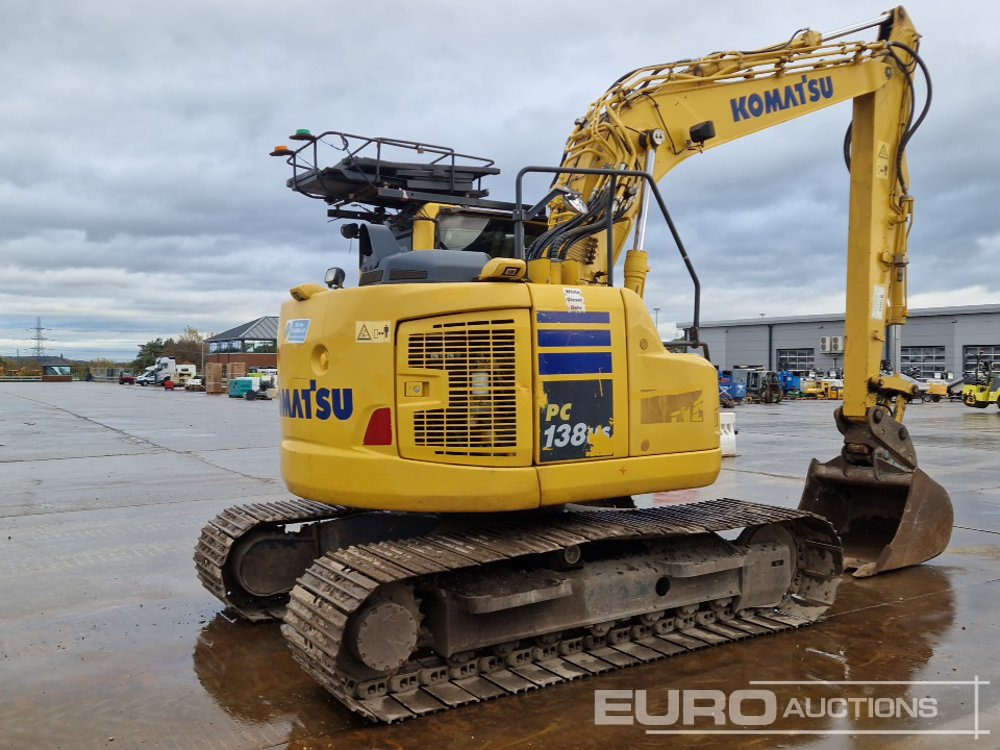 2018 Komatsu PC138US-11 - Escavadora de rastos: foto 5 2018 Komatsu PC138US-11 - Escavadora de rastos: foto 5