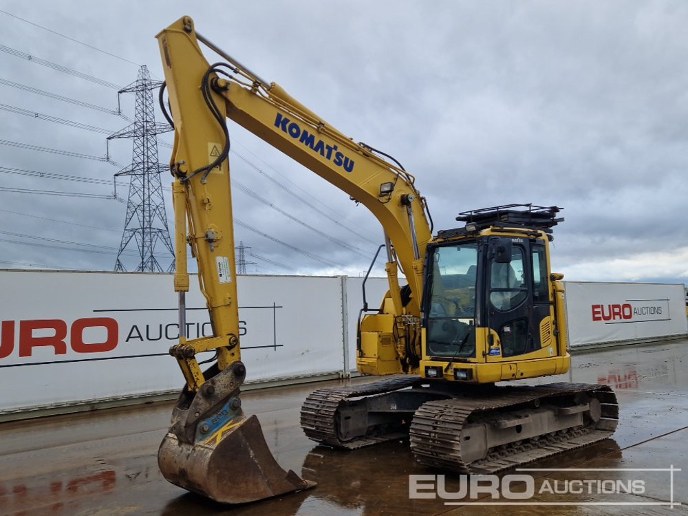 2018 Komatsu PC138US-11 - Escavadora de rastos: foto 1 2018 Komatsu PC138US-11 - Escavadora de rastos: foto 1