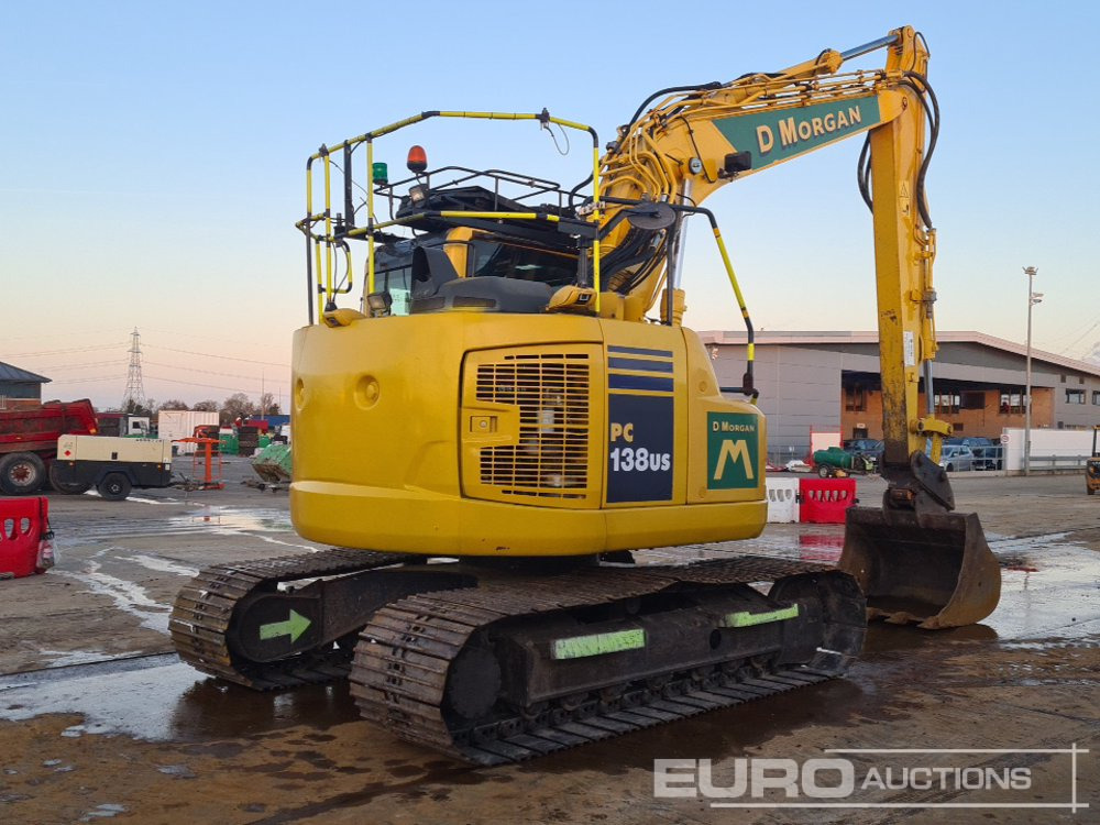 2018 Komatsu PC138US-11 - Escavadora de rastos: foto 5 2018 Komatsu PC138US-11 - Escavadora de rastos: foto 5