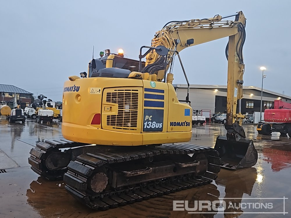 2018 Komatsu PC138US-11 - Escavadora de rastos: foto 5 2018 Komatsu PC138US-11 - Escavadora de rastos: foto 5