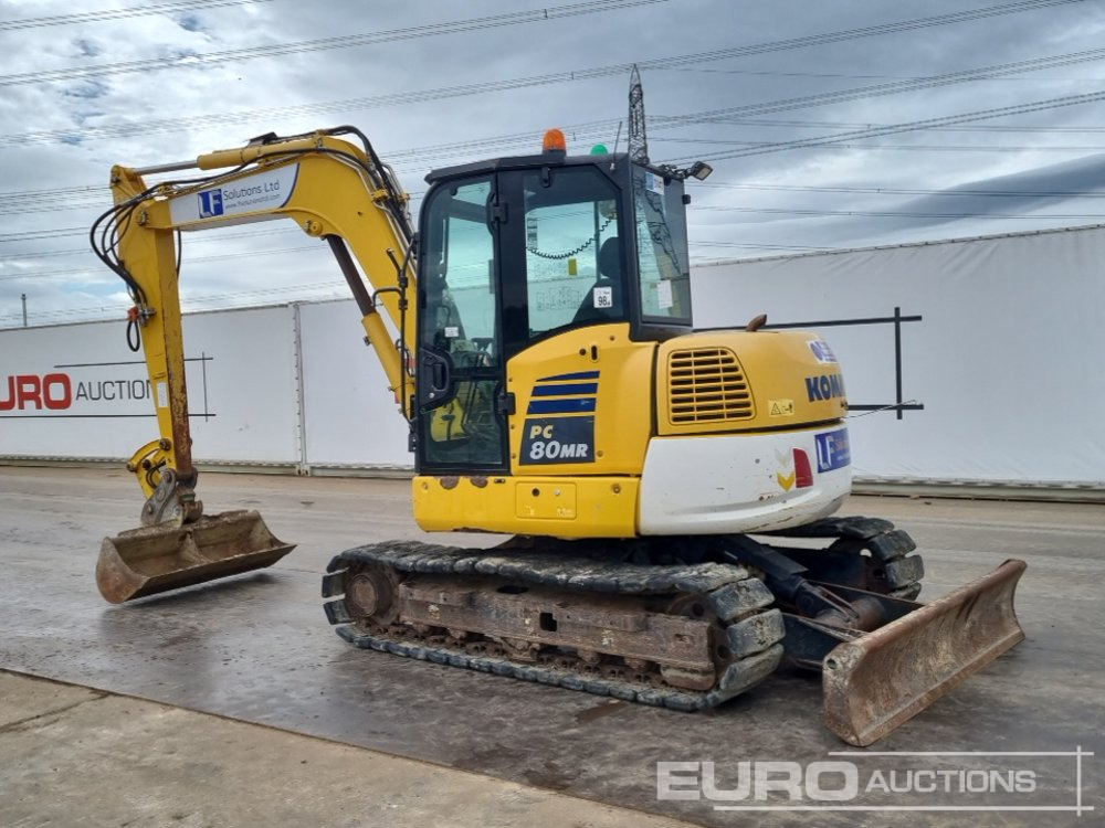 2018 Komatsu PC80MR-5 - Mini escavadeira: foto 3 2018 Komatsu PC80MR-5 - Mini escavadeira: foto 3