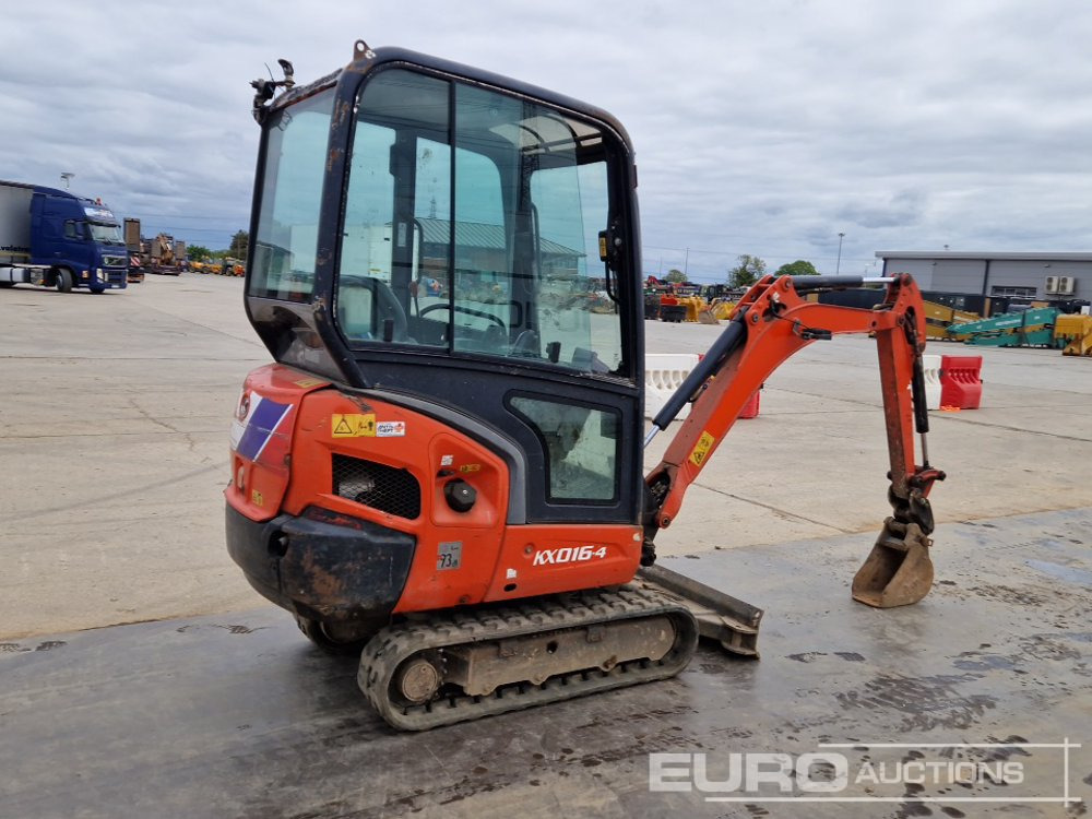 2018 Kubota KX016-4 - Mini escavadeira: foto 5 2018 Kubota KX016-4 - Mini escavadeira: foto 5