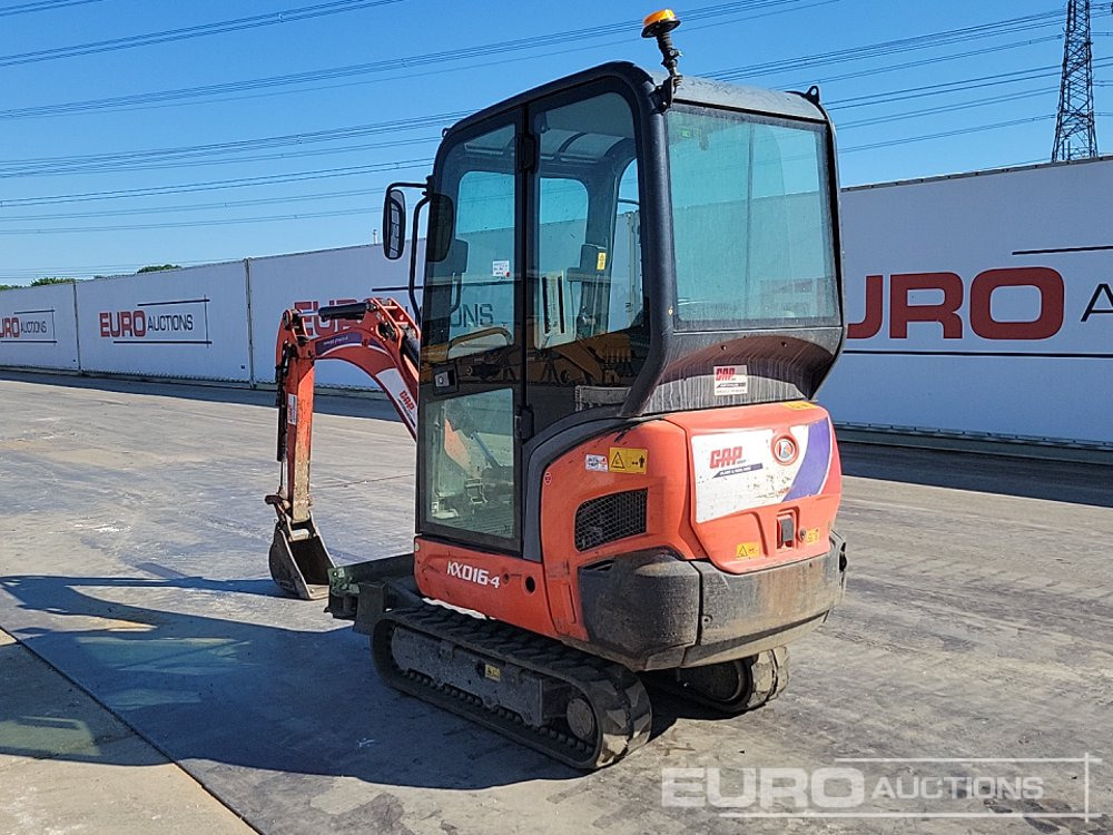 2018 Kubota KX016-4 - Mini escavadeira: foto 3 2018 Kubota KX016-4 - Mini escavadeira: foto 3