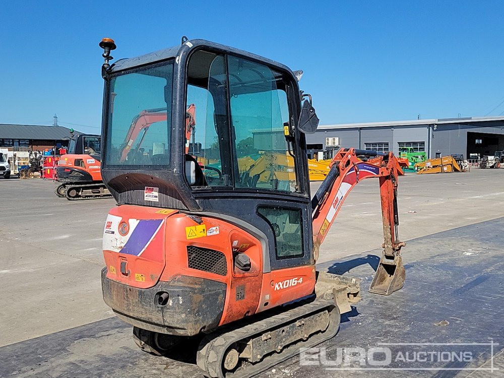 2018 Kubota KX016-4 - Mini escavadeira: foto 5 2018 Kubota KX016-4 - Mini escavadeira: foto 5