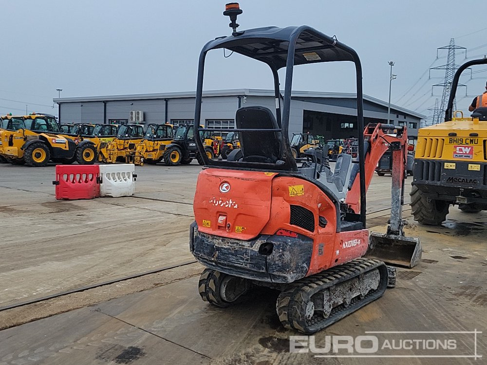 2018 Kubota KX018-4 - Mini escavadeira: foto 5 2018 Kubota KX018-4 - Mini escavadeira: foto 5