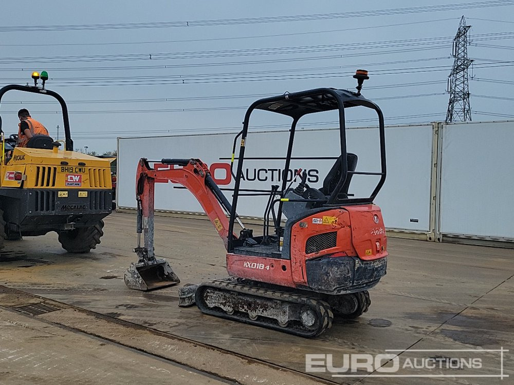 2018 Kubota KX018-4 - Mini escavadeira: foto 3 2018 Kubota KX018-4 - Mini escavadeira: foto 3