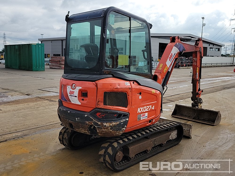 2018 Kubota KX027-4 - Mini escavadeira: foto 5 2018 Kubota KX027-4 - Mini escavadeira: foto 5