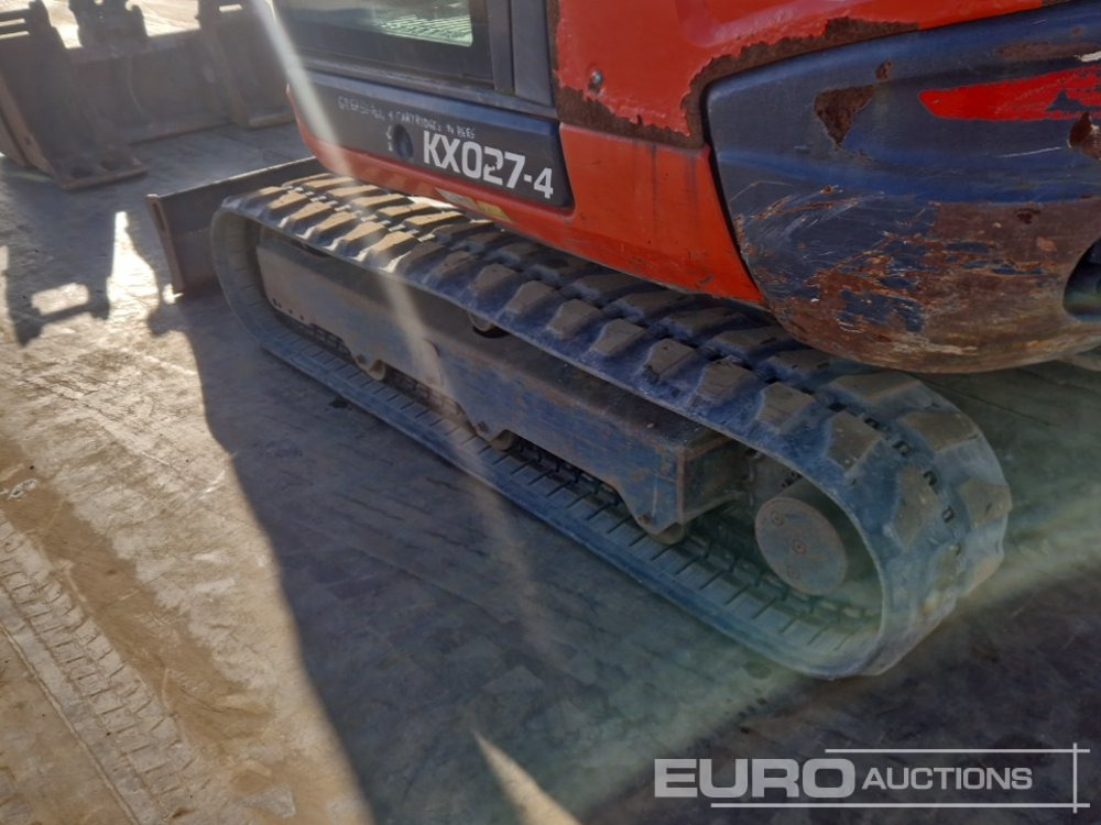Mini escavadeira 2018 Kubota KX027-4: foto 12