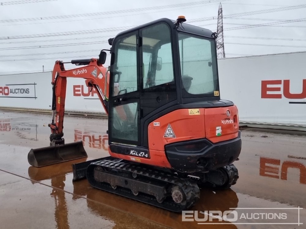 2018 Kubota KX027-4 - Mini escavadeira: foto 3 2018 Kubota KX027-4 - Mini escavadeira: foto 3