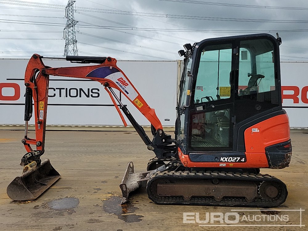 2018 Kubota KX027-4 - Mini escavadeira: foto 2 2018 Kubota KX027-4 - Mini escavadeira: foto 2