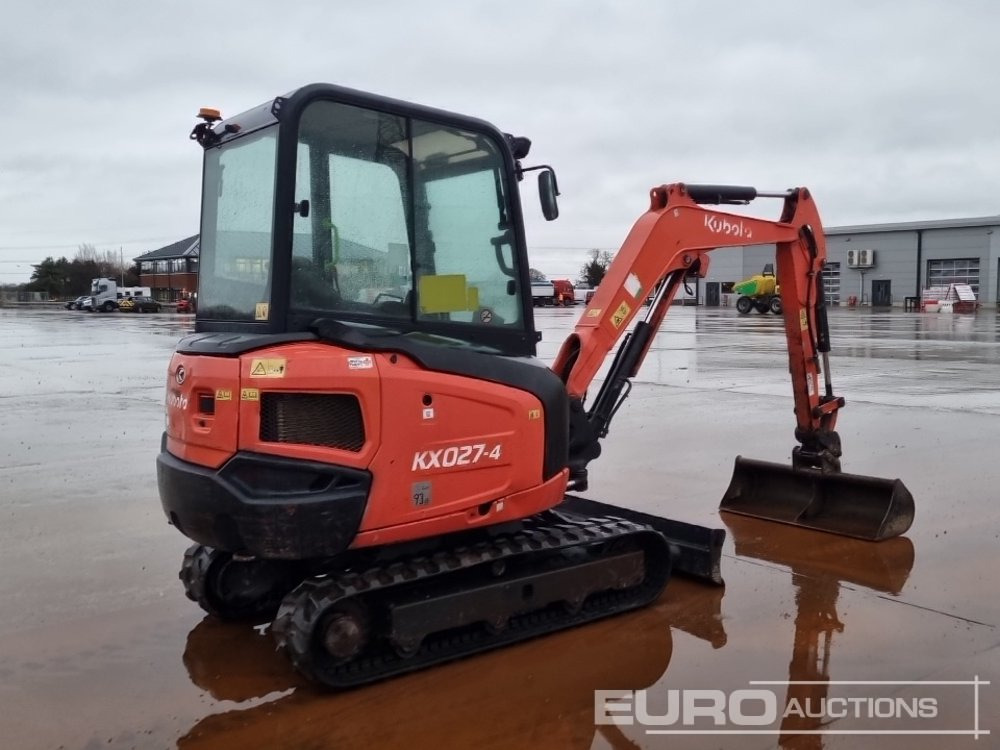 2018 Kubota KX027-4 - Mini escavadeira: foto 5 2018 Kubota KX027-4 - Mini escavadeira: foto 5