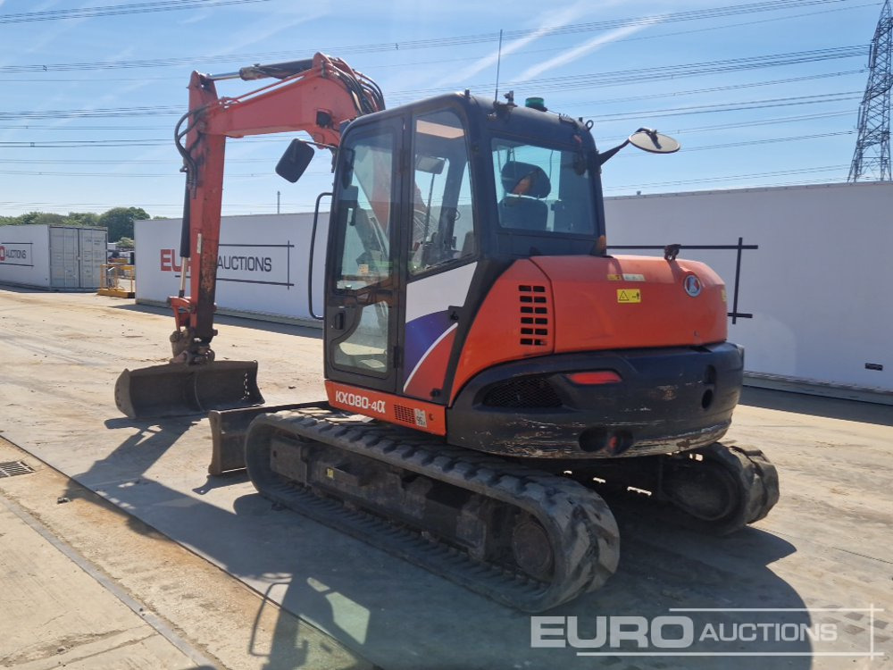 2018 Kubota KX080-4A - Mini escavadeira: foto 3 2018 Kubota KX080-4A - Mini escavadeira: foto 3