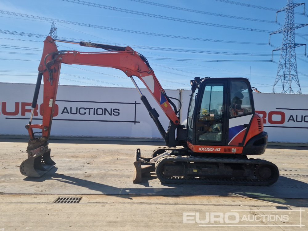 2018 Kubota KX080-4A - Mini escavadeira: foto 2 2018 Kubota KX080-4A - Mini escavadeira: foto 2