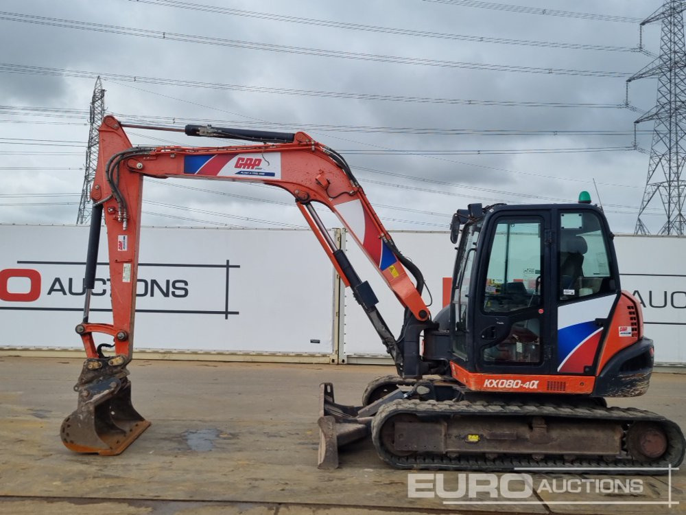2018 Kubota KX080-4A - Mini escavadeira: foto 2 2018 Kubota KX080-4A - Mini escavadeira: foto 2