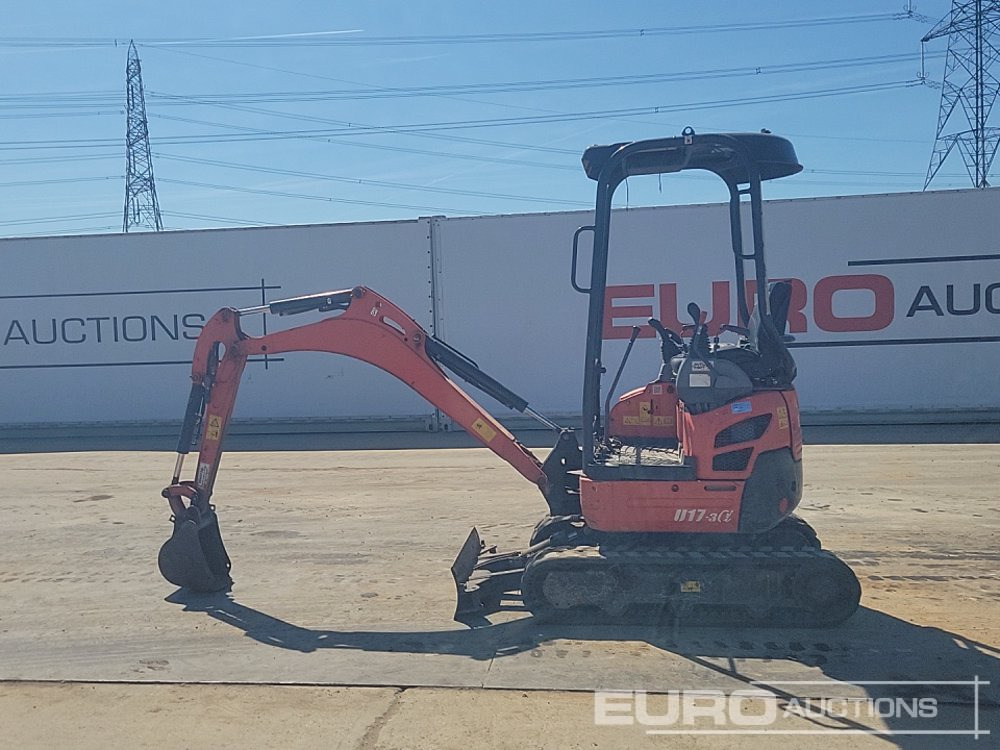 2018 Kubota U17-3A - Mini escavadeira: foto 2 2018 Kubota U17-3A - Mini escavadeira: foto 2