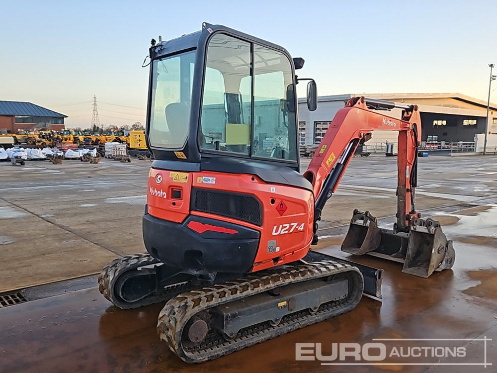 2018 Kubota U27-4 - Mini escavadeira: foto 5 2018 Kubota U27-4 - Mini escavadeira: foto 5