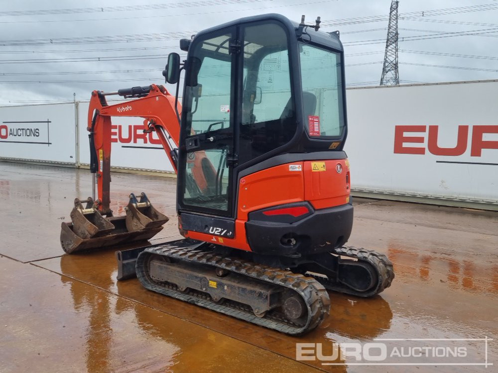 2018 Kubota U27-4 - Mini escavadeira: foto 3 2018 Kubota U27-4 - Mini escavadeira: foto 3