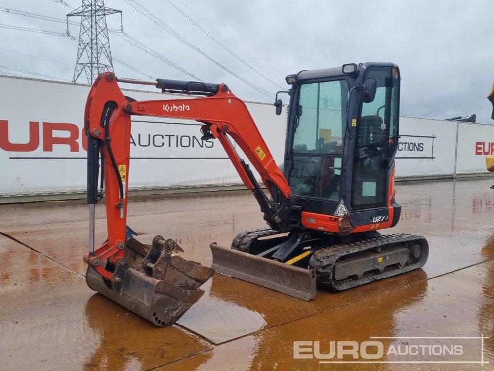 2018 Kubota U27-4 - Mini escavadeira: foto 1 2018 Kubota U27-4 - Mini escavadeira: foto 1