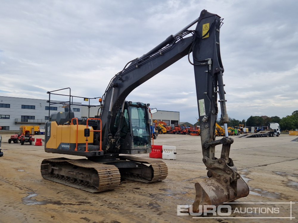 Escavadora de rastos 2018 Volvo EC140EL: foto 7