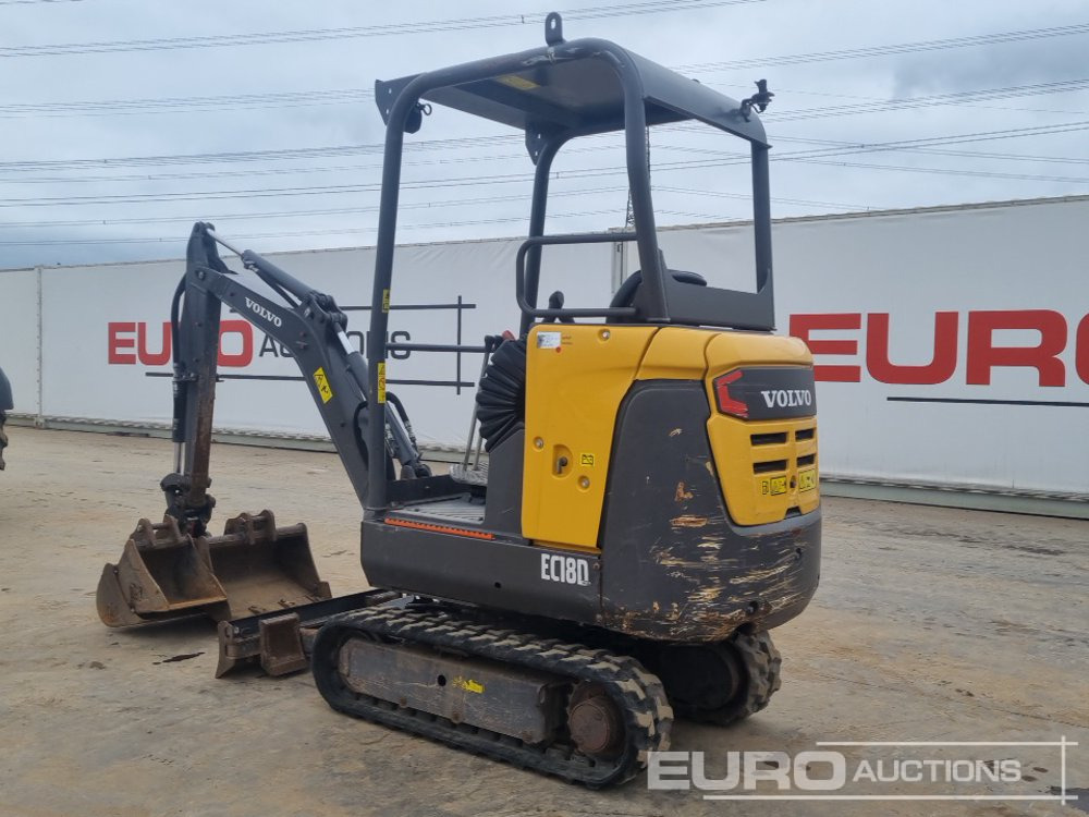 2018 Volvo EC18D - Mini escavadeira: foto 3 2018 Volvo EC18D - Mini escavadeira: foto 3