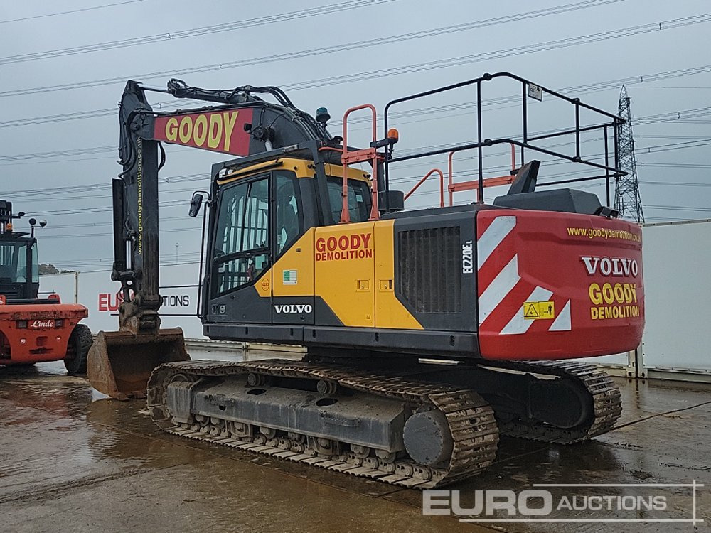 2018 Volvo EC220EL - Escavadora de rastos: foto 3 2018 Volvo EC220EL - Escavadora de rastos: foto 3
