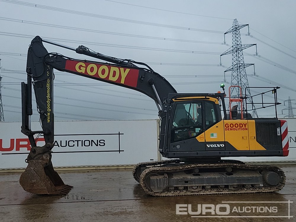 2018 Volvo EC220EL - Escavadora de rastos: foto 2 2018 Volvo EC220EL - Escavadora de rastos: foto 2