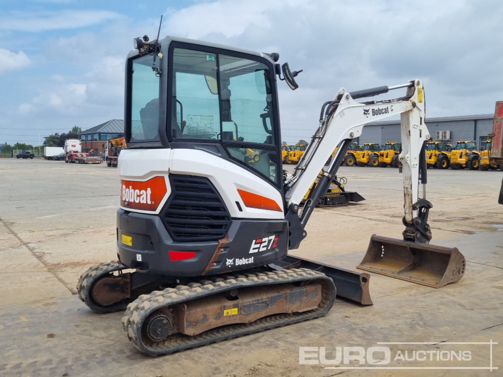 2019 Bobcat E27Z - Mini escavadeira: foto 5 2019 Bobcat E27Z - Mini escavadeira: foto 5