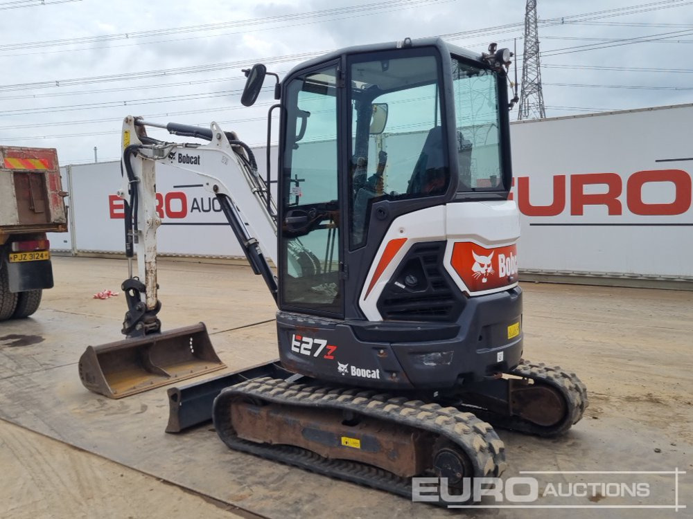 2019 Bobcat E27Z - Mini escavadeira: foto 3 2019 Bobcat E27Z - Mini escavadeira: foto 3