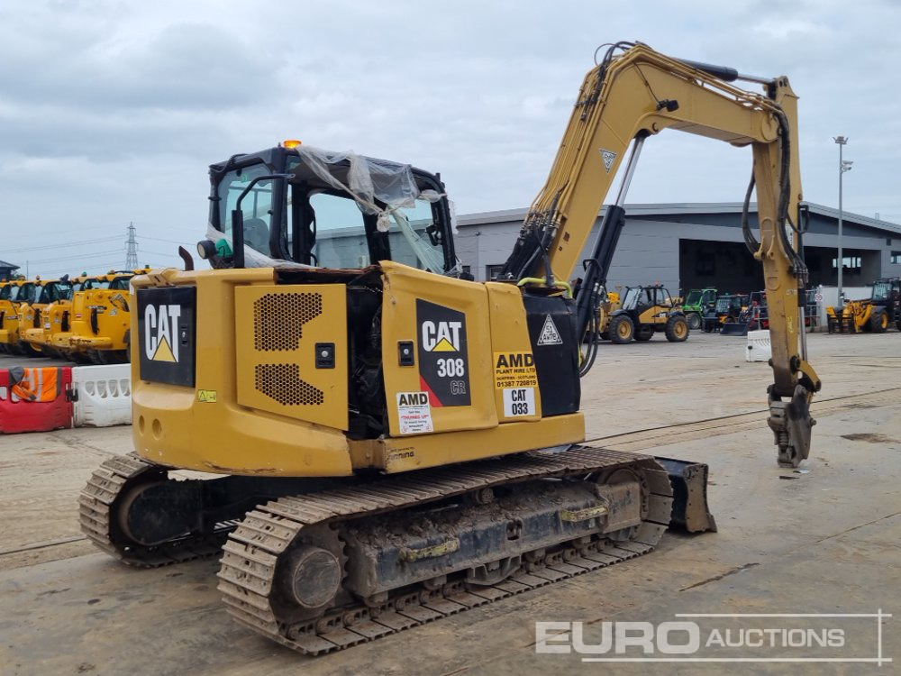 2019 CAT 308CR - Mini escavadeira: foto 5 2019 CAT 308CR - Mini escavadeira: foto 5
