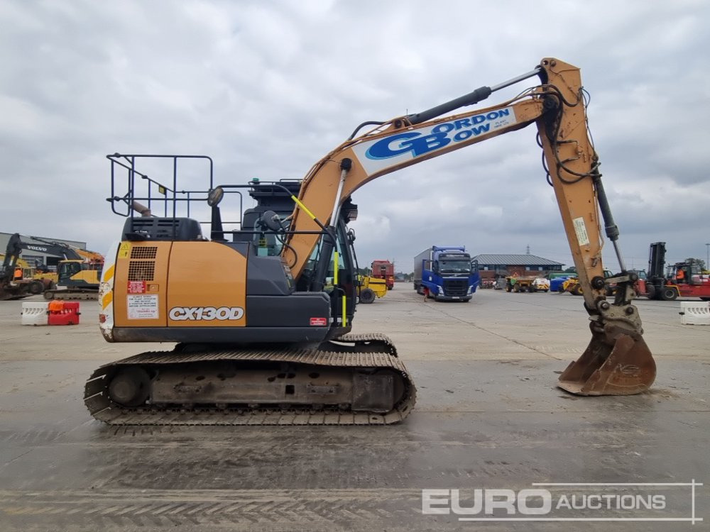 Escavadora de rastos 2019 Case CX130D: foto 6