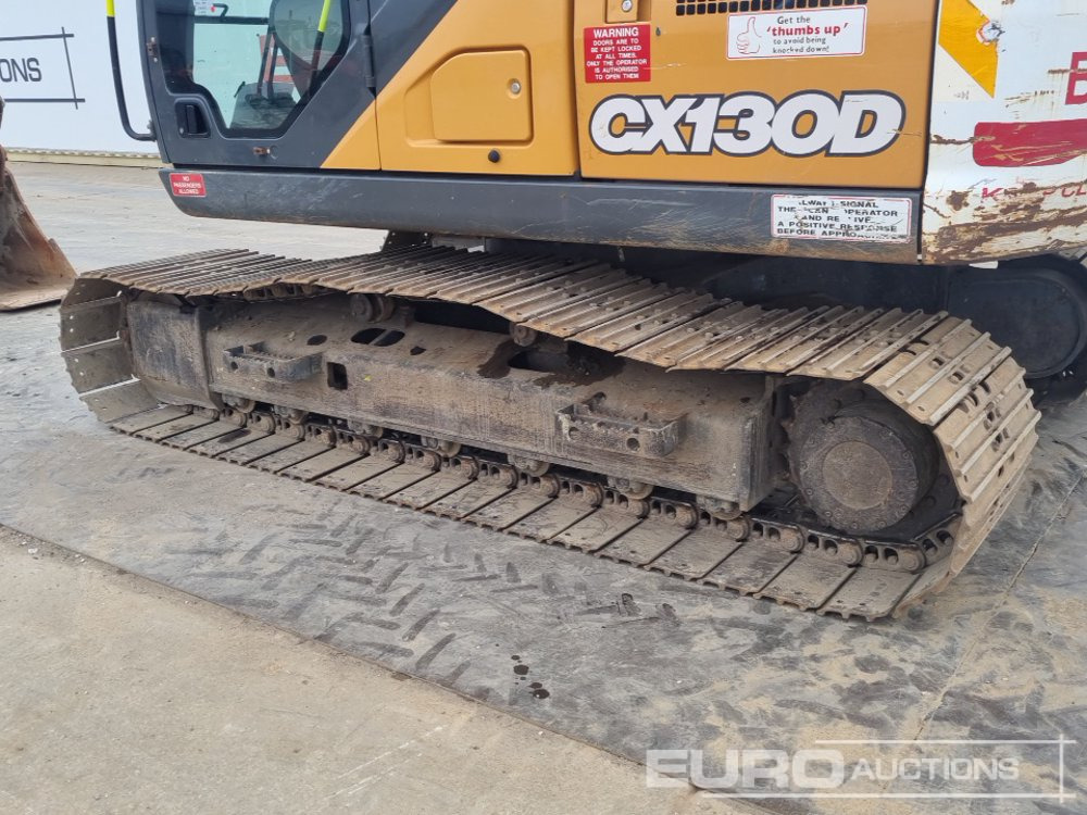 Escavadora de rastos 2019 Case CX130D: foto 12