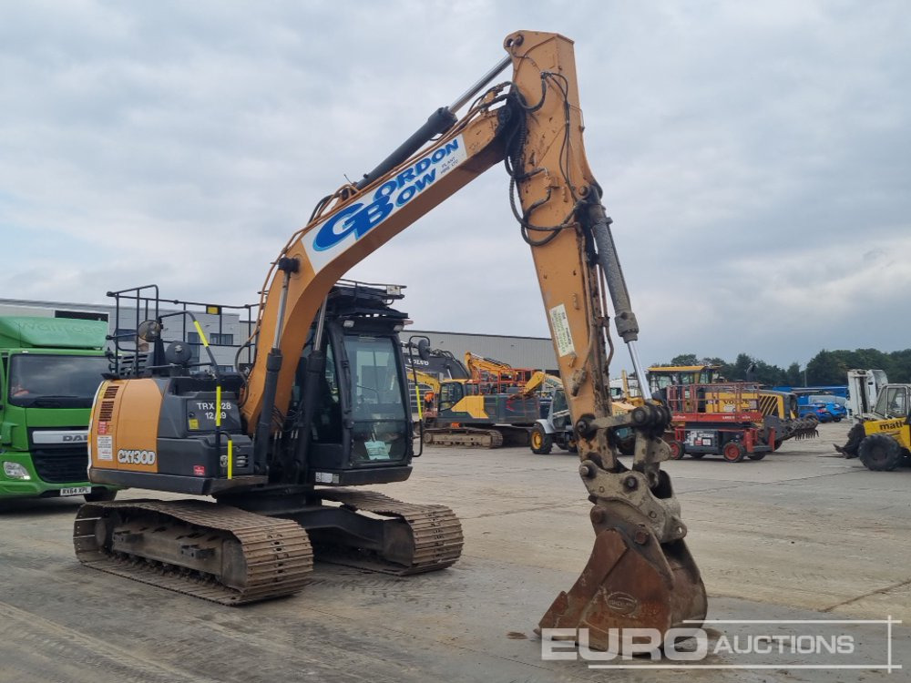 Escavadora de rastos 2019 Case CX130D: foto 7
