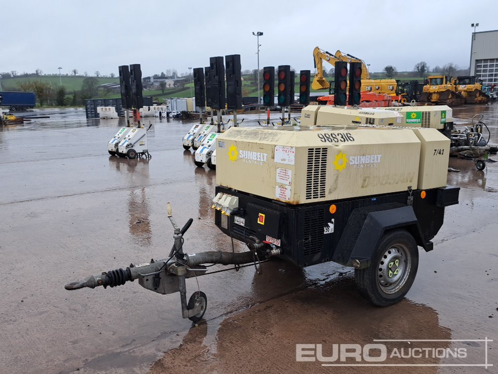 2019 Doosan 741 - Compressor de ar: foto 1 2019 Doosan 741 - Compressor de ar: foto 1