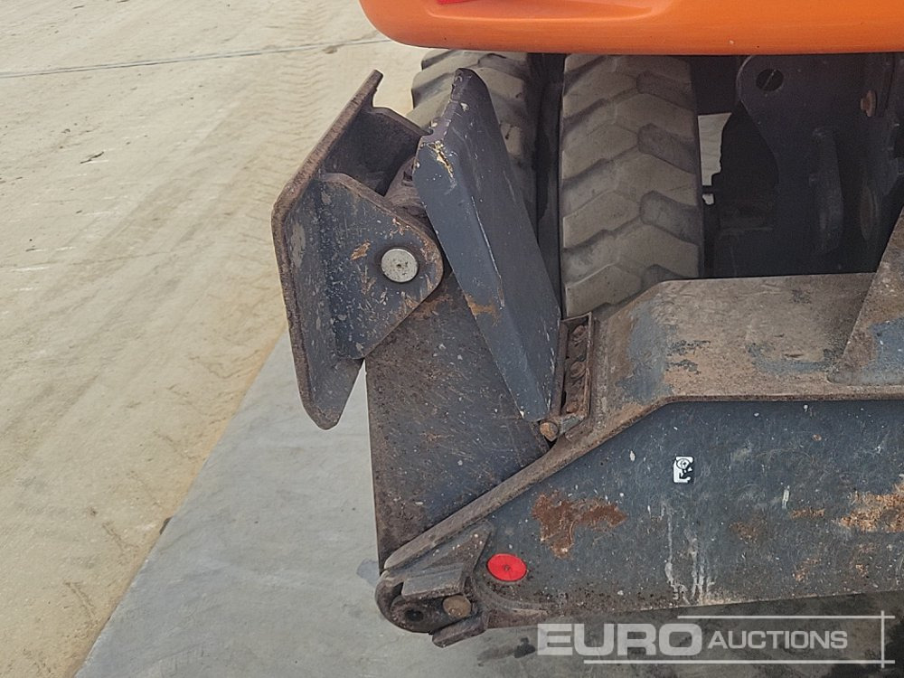 Escavadeira de rodas 2019 Doosan DX140W-5: foto 32