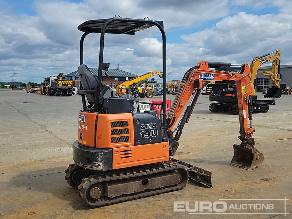 2019 Hitachi ZX19U-5A YR - Mini escavadeira: foto 5 2019 Hitachi ZX19U-5A YR - Mini escavadeira: foto 5