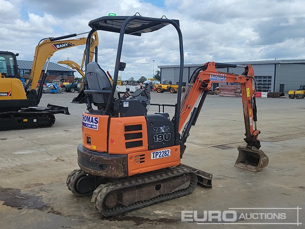 2019 Hitachi ZX19U-5A YR - Mini escavadeira: foto 5 2019 Hitachi ZX19U-5A YR - Mini escavadeira: foto 5