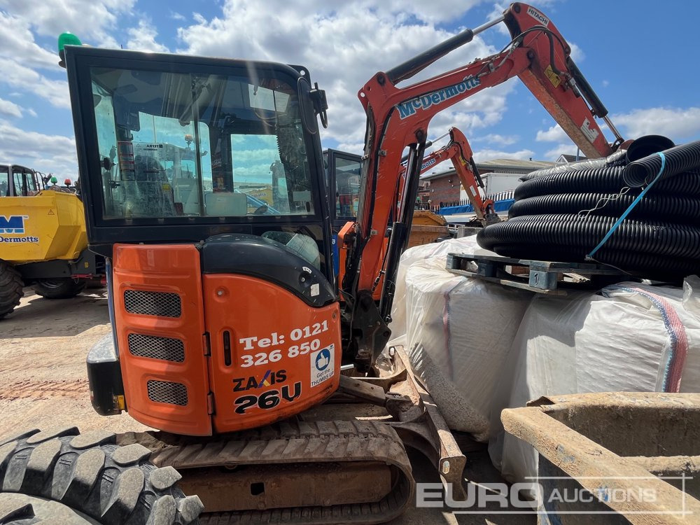 2019 Hitachi ZX26U-5A CR - Mini escavadeira: foto 3 2019 Hitachi ZX26U-5A CR - Mini escavadeira: foto 3