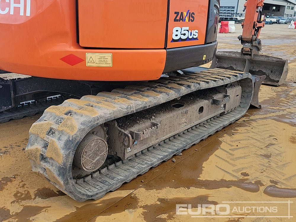 Mini escavadeira 2019 Hitachi ZX85US-6: foto 13