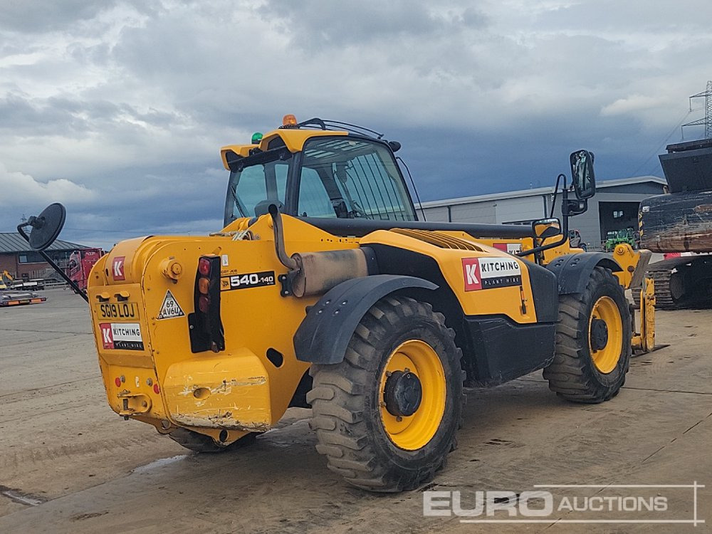 2019 JCB 540-140 - Empilhador telescópico: foto 5 2019 JCB 540-140 - Empilhador telescópico: foto 5