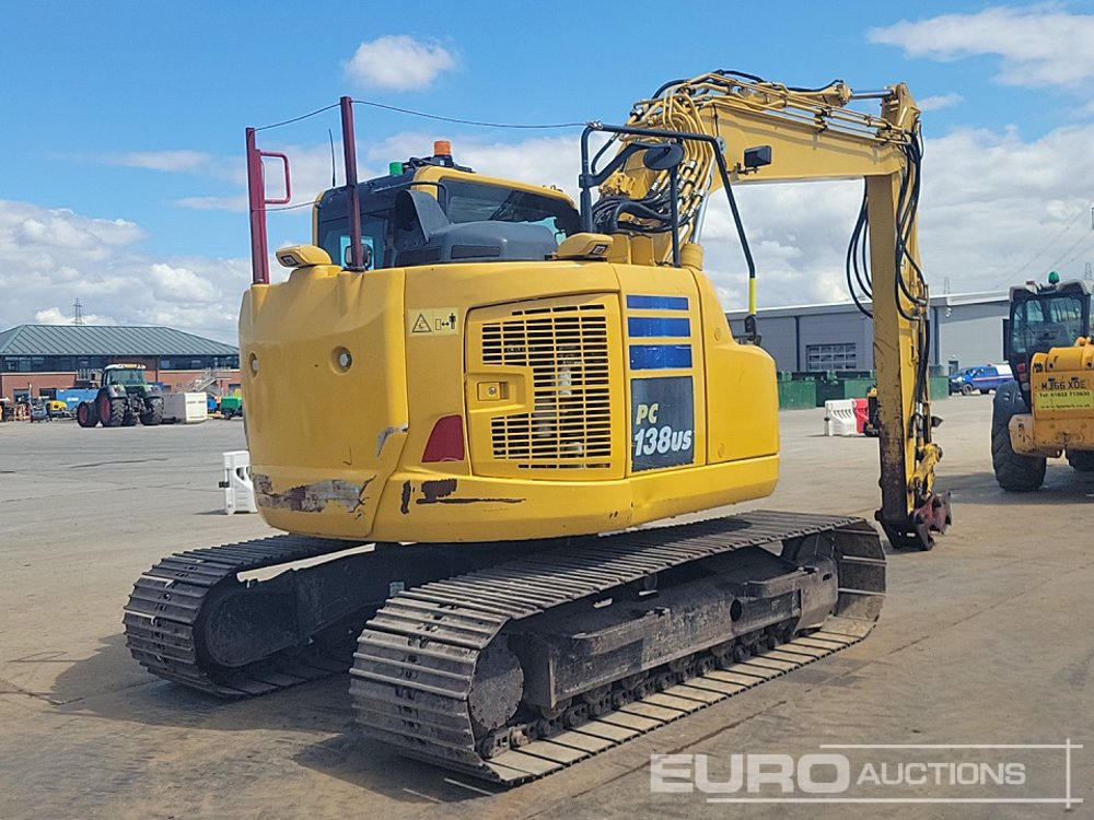 2019 Komatsu PC138US-11 - Escavadora de rastos: foto 5 2019 Komatsu PC138US-11 - Escavadora de rastos: foto 5