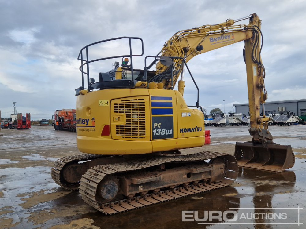 2019 Komatsu PC138US-11 - Escavadora de rastos: foto 5 2019 Komatsu PC138US-11 - Escavadora de rastos: foto 5