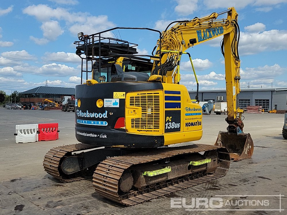 2019 Komatsu PC138US-11 - Escavadora de rastos: foto 5 2019 Komatsu PC138US-11 - Escavadora de rastos: foto 5