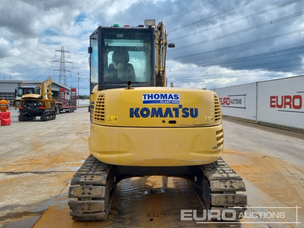 2019 Komatsu PC80MR-5 - Mini escavadeira: foto 4 2019 Komatsu PC80MR-5 - Mini escavadeira: foto 4