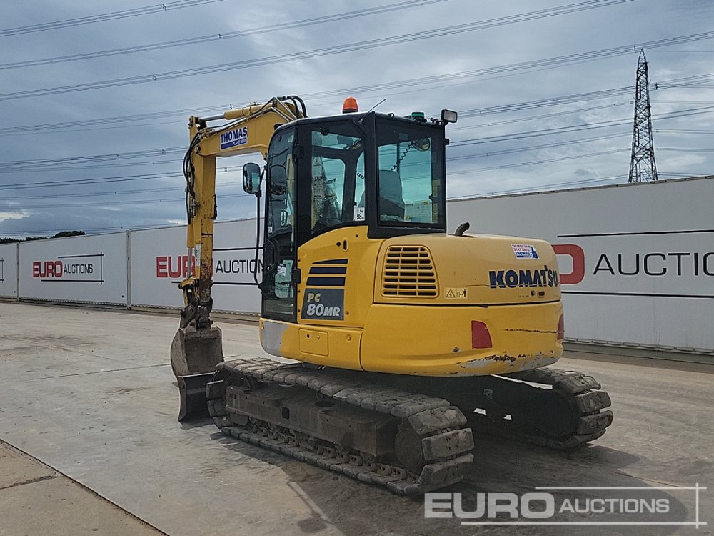 2019 Komatsu PC80MR-5 - Mini escavadeira: foto 3 2019 Komatsu PC80MR-5 - Mini escavadeira: foto 3