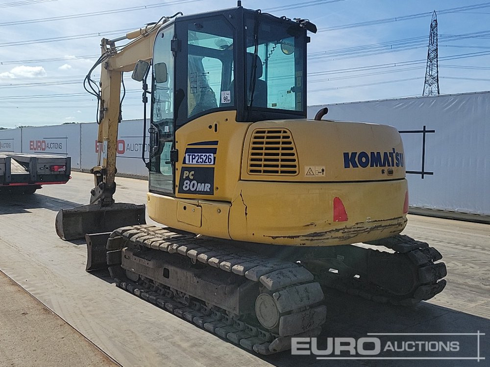 2019 Komatsu PC80MR-5 - Mini escavadeira: foto 3 2019 Komatsu PC80MR-5 - Mini escavadeira: foto 3