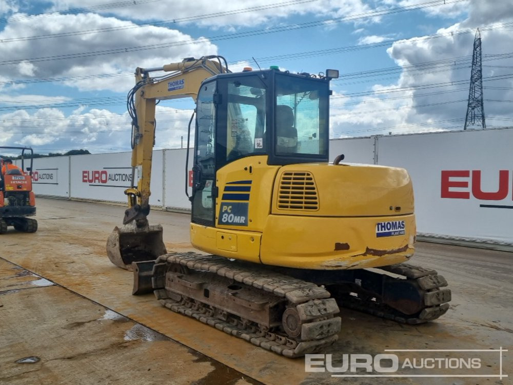 2019 Komatsu PC80MR-5 - Mini escavadeira: foto 3 2019 Komatsu PC80MR-5 - Mini escavadeira: foto 3