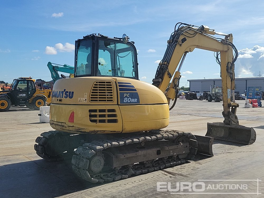 2019 Komatsu PC80MR-5 - Mini escavadeira: foto 5 2019 Komatsu PC80MR-5 - Mini escavadeira: foto 5