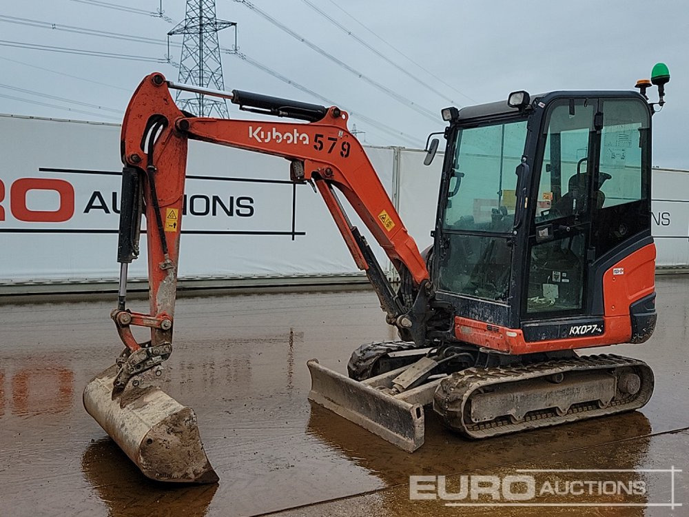 2019 Kubota KX027-4 - Mini escavadeira: foto 1 2019 Kubota KX027-4 - Mini escavadeira: foto 1