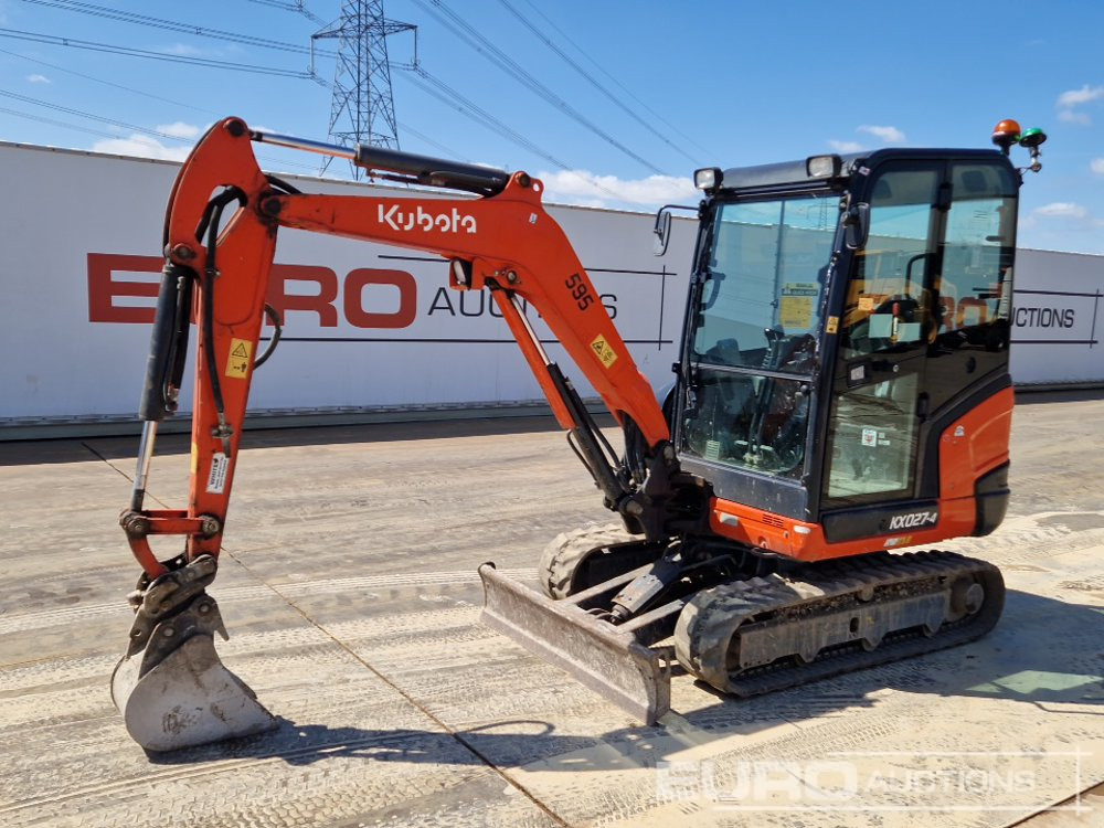 2019 Kubota KX027-4 - Mini escavadeira: foto 1 2019 Kubota KX027-4 - Mini escavadeira: foto 1